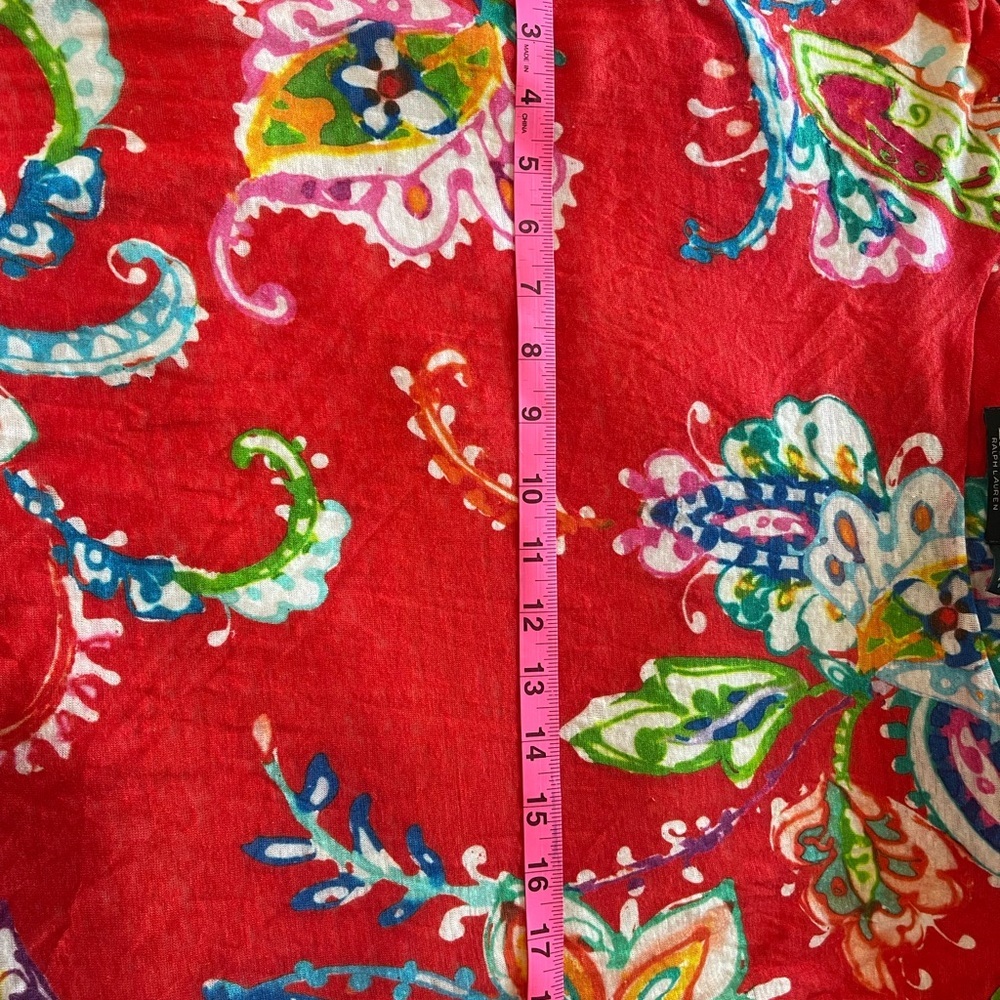 Ralph Lauren Red Sheath Midi Dress - Picture 6 of 6